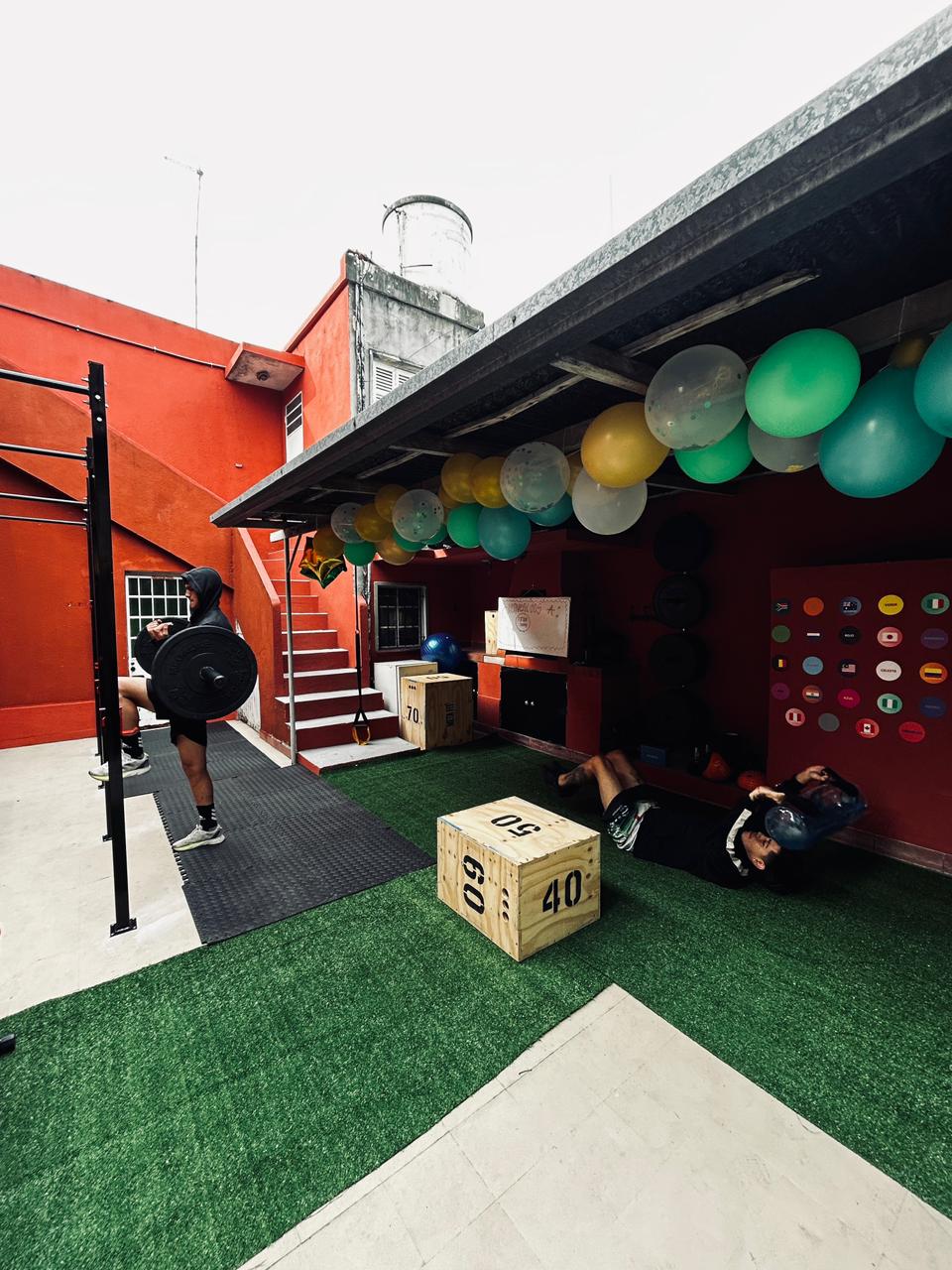 Espacio de entrenamiento Parque Training - equipamiento profesional